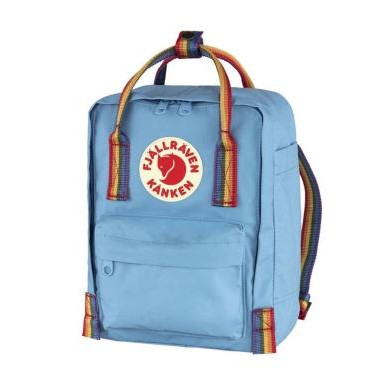 Fjallraven Kanken Rainbow Mini / Air Blue/Rainbow Pattern (23621.508-907) - зображення 1