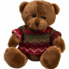 Devilon Мягкая игрушка  Медвежонок в свитере бурый 15 см 395049 - зображення 1
