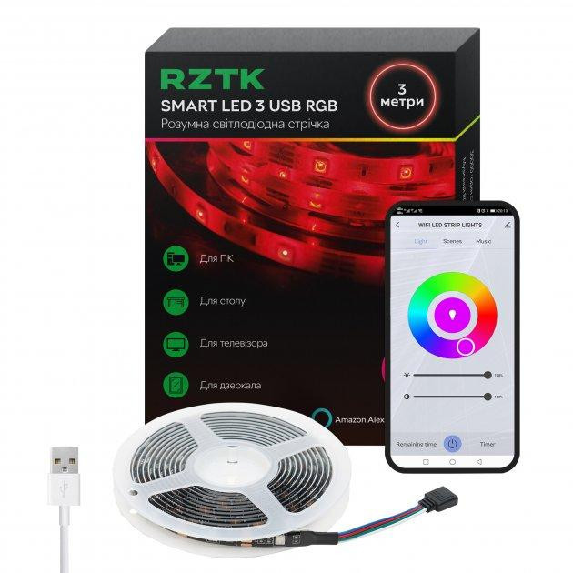 RZTK Smart LED 3 USB RGB - зображення 1