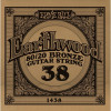 Ernie Ball Струна 1438 Earthwood 80/20 Bronze Acoustic Guitar Strings .038 - зображення 1