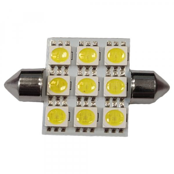 Winso C5W 12V SMD5050 SV8.5 T11x36 127440 - зображення 1