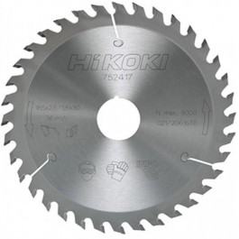 Hikoki Пильный диск Hitachi 185x30x1,6 Z36 752432