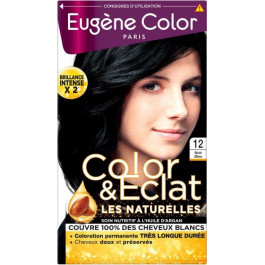 Eugene Perma Краска для волос  Color & Eclat 12 Чёрно-синий 115 мл (3140100349801)