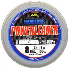 DUEL Hardcore Powerleader FC Fluorocarbon / 0.235mm 30m 4.0kg (H3442)