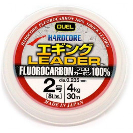 DUEL Hardcore Leader Fluorocarbon / 0.235mm 30m 4.0kg (H3375)