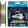 YGK X-Braid Super Jigman X4 #1.0 / 0.165mm 200m 8.1kg - зображення 1