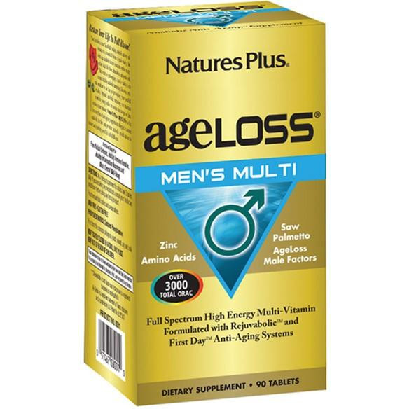 Nature's Plus Мультивитамины  AgeLoss Мультивитамины для мужчин 90 таблеток (097467080010) - зображення 1