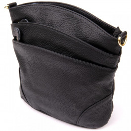 Vintage Жіноча сумка шкіряна  20415 Чорна
