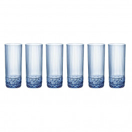 Bormioli Rocco Набор стаканов  America'20s Sapphire Blue 400 мл 6 шт (122158BAU021990)