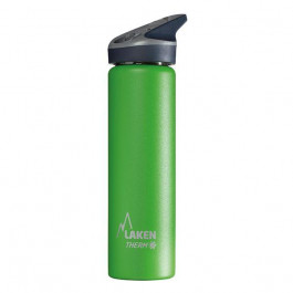 LAKEN TJ7V steel thermo bottle 0,75L Green