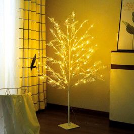 MVM Дерево світлодіодне на підставці 120 см біле (DH-LAMP-02 WHITE)
