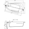 Cersanit Панель для ванни  Joanna New 160 см (S401-094) - зображення 2