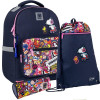 Рюкзак школьный  для девочки 38x27x13 см 14 л Peanuts Snoopy (SN22-770M-2)