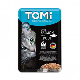 TOMi Консервы с лососем и форелью 0,1 кг 465158