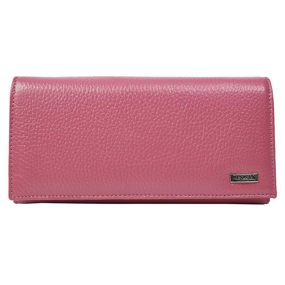 Desisan Шкіряний гаманець жіночий рожевий  057-369 - зображення 1