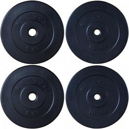RN Sport 15 кг (4x1,25 и 4x2.5)дисков, покрытых пластиком (31 мм) (51 мм) (RNbitset30)