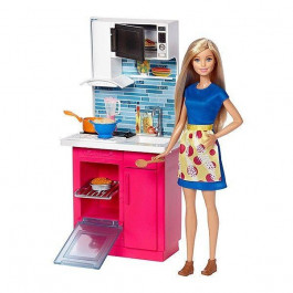 Mattel Барби Набор мебели с куклой (DVX51)
