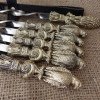 MasterKrami Набор шампуров "Птицы" в кожаном колчане (474017) - зображення 3
