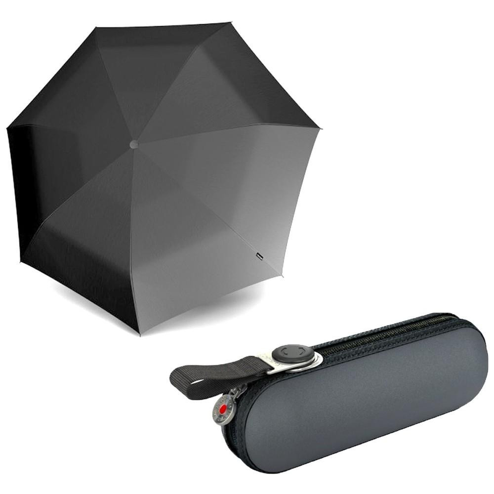 Knirps Складной зонт  X1 Manual Dark Grey Kn95 6010 0800 - зображення 1