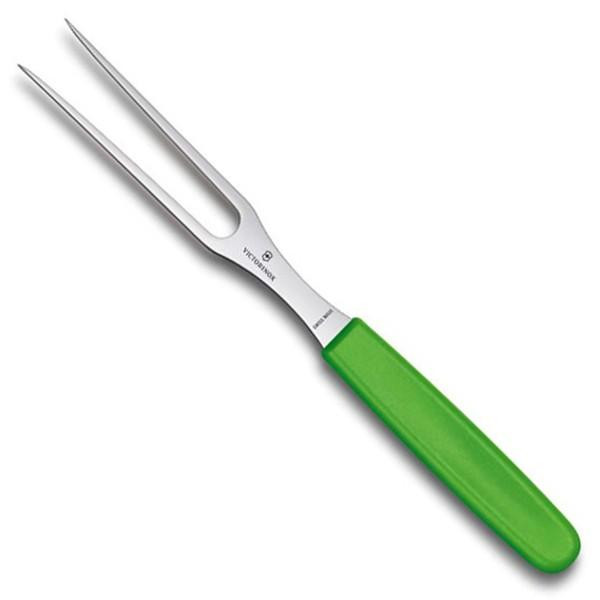 Victorinox Вилка кухонная Fibrox (150мм), зеленая 5.2106.15L4B - зображення 1