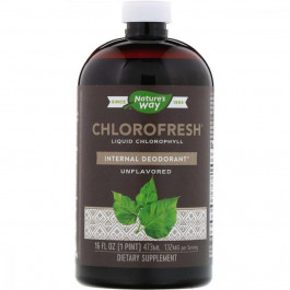 Nature's Way Жидкий хлорофилл (Chlorofresh) 473.2 мл без вкуса