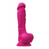 NS Novelties COLOURS PLEASURES 7" DILDO PINK (T280975) - зображення 1