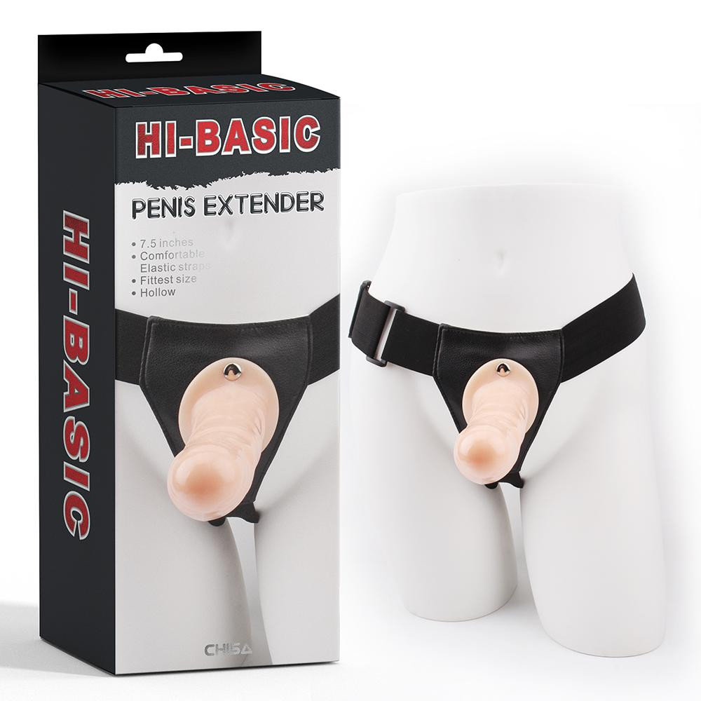Chisa Novelties Hi-Basic Vibrating Flesh Strap on Ha (CH30317) - зображення 1