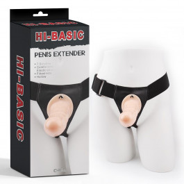 Chisa Novelties Hi-Basic Vibrating Flesh Strap on Ha (CH30317)