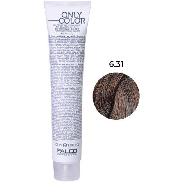 Palco Professional Крем-фарба для волосся  Only Color безаміачна 6.31 темно-пісочний блонд 100 мл (8032568179265) - зображення 1