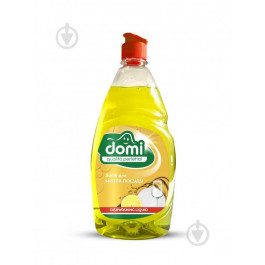 Domi Засіб для ручного миття посуду  Лимон 0,9л (4823058340173)