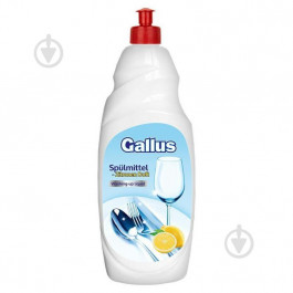 Gallus Рідина для ручного миття посуду  Zitronen Duft 0,85л (4251415303286)