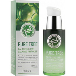 Enough Сыворотка для лица  Чайное Дерево Pure Tree Balancing Pro Calming Ampoule 30 мл (8809438485029)