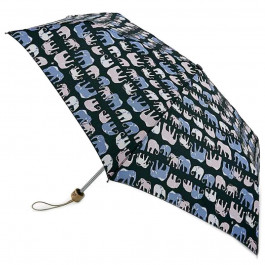 Fulton Складна міні-парасоля механічна  L918-039830 Eco Planet жіноча зі слониками