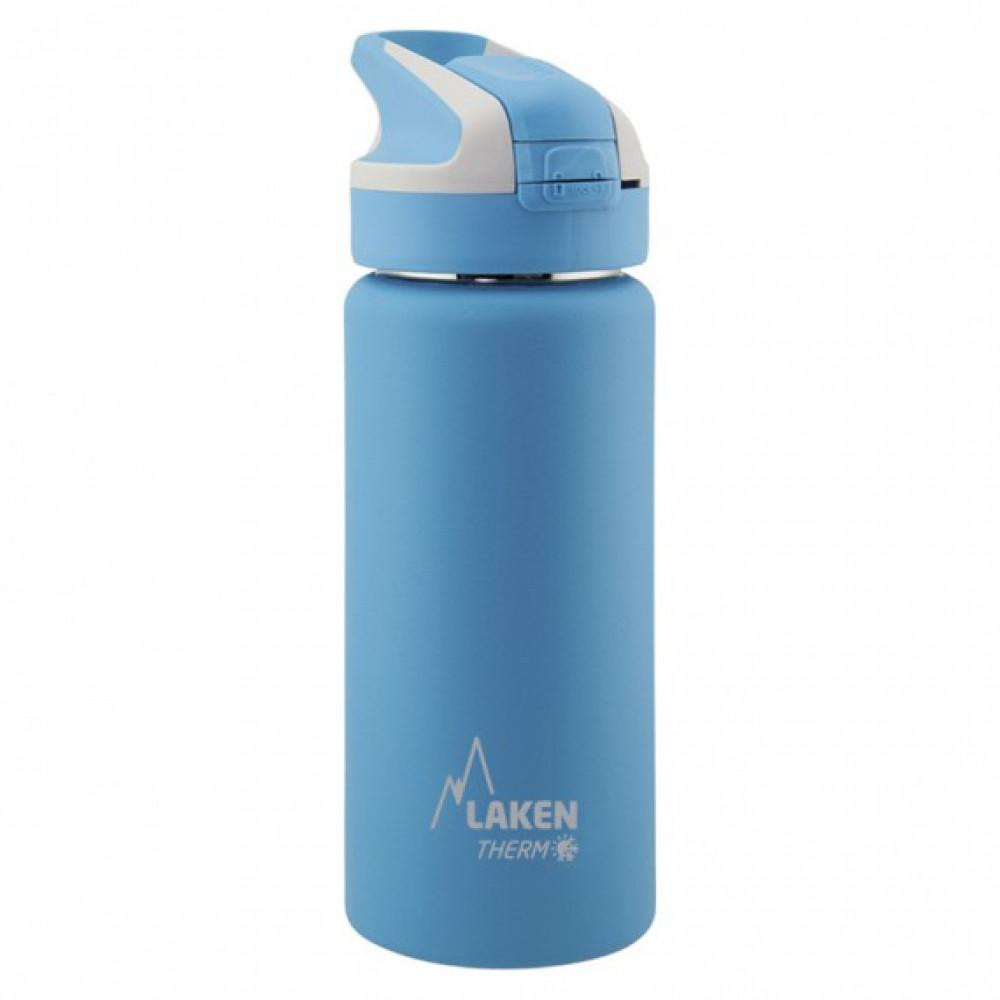 LAKEN Summit Thermo Bottle 0,5 л Cyan TS5AC - зображення 1