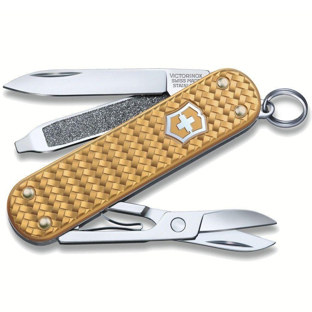 Victorinox Classic SD Precious Alox Brass Gold (0.6221.408G) - зображення 1