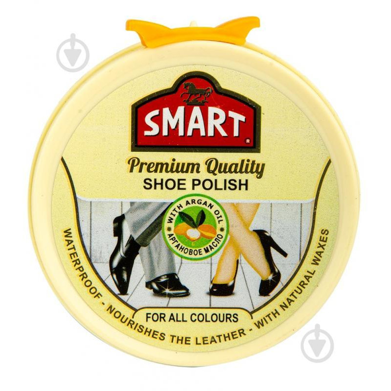 Smart Shoes Паста  SHOE POLISH 50 мл прозорий (8697422821553) - зображення 1