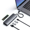 Satechi USB-C Hybrid Multiport Adapter Space Gray (ST-UCHSEM) - зображення 3