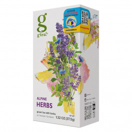 Gr@ce! Чай Grace зеленый с альпийскими травами 25 пакетиков по 1.5 г (5060207692526)