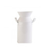 Barine Home Декоративна ваза  - Metal Milk Can S White (2000022076593) - зображення 1