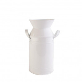 Barine Home Декоративна ваза  - Metal Milk Can White M (2000022076609)