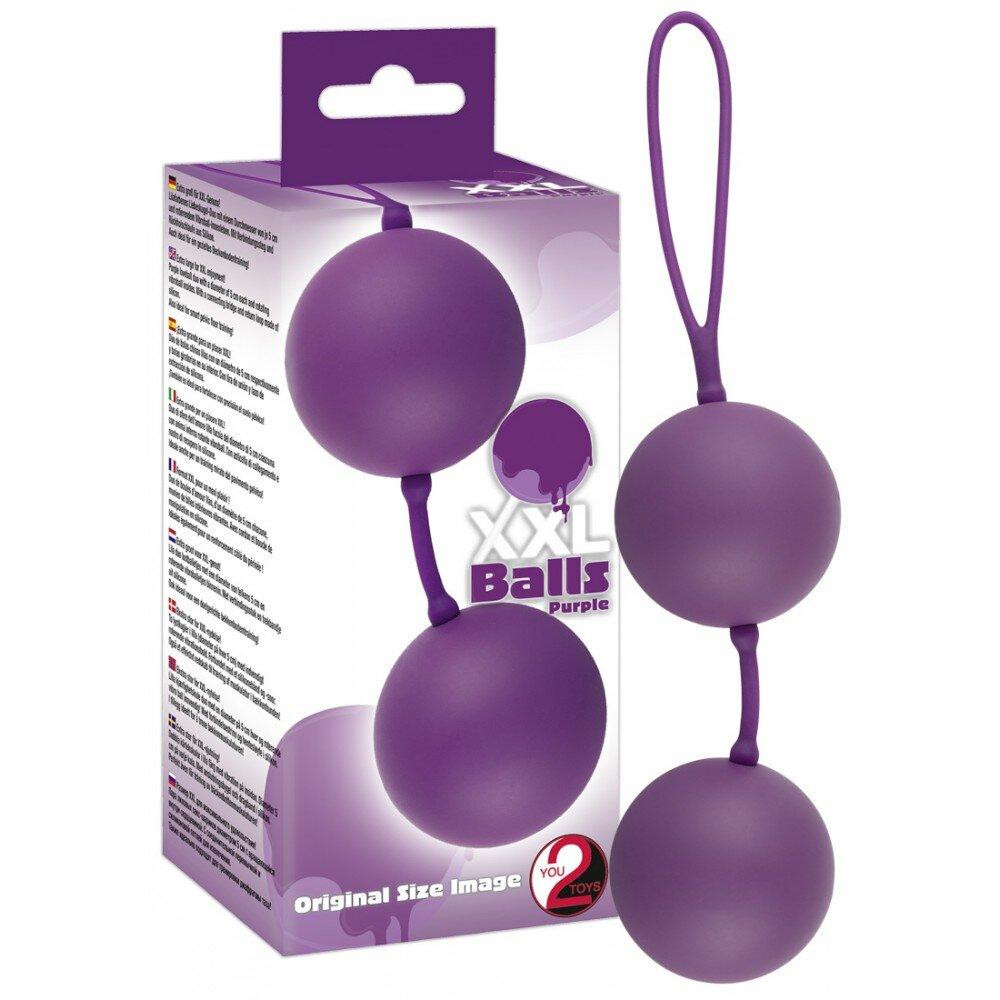 Orion Вагинальные шарики - XXL Balls, purple (509655) - зображення 1