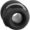 Doc Johnson Platinum Premium Silicone - The Stretch - Small - Black (SO4917) - зображення 2