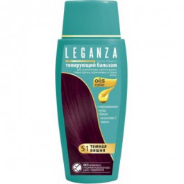 Leganza Тонирующий бальзам для волос  51 Темная вишня 150 мл (3800010505796)