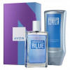 AVON Набір подарунковий для чоловіків  Individual Blue (Туалетна вода 100 мл + Гель для душу 250 мл) (505 - зображення 1