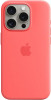Apple iPhone 15 Pro Silicone Case with MagSafe - Guava (MT1G3) - зображення 1