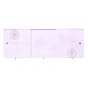 Water House Панель для ванни  ППВ1750р 170х50 см рожевий мармур - зображення 1