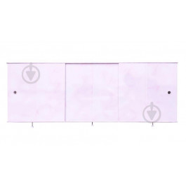 Water House Панель для ванни  ППВ1750р 170х50 см рожевий мармур