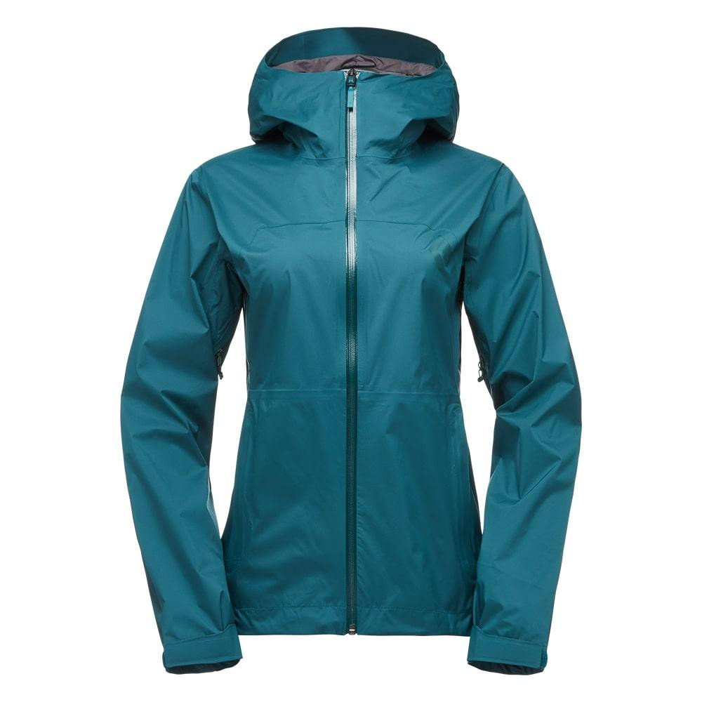 Black Diamond Жіноча куртка  W Stormline Stretch Rain Shell Spruce (BD M697.314) розмір S - зображення 1