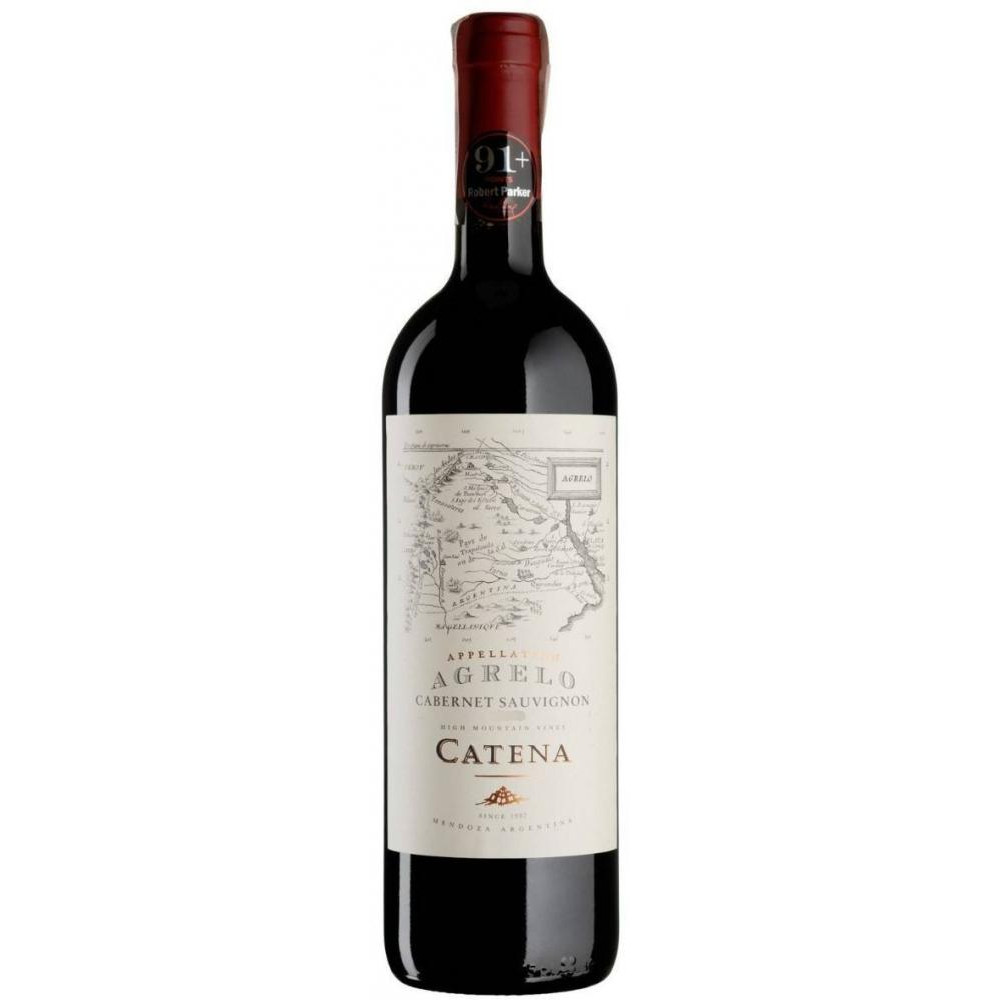 Catena Zapata Вино  Catena Agrelo Cabernet Sauvignon 2020 червоне сухе 0.75 л (BWR1291) - зображення 1