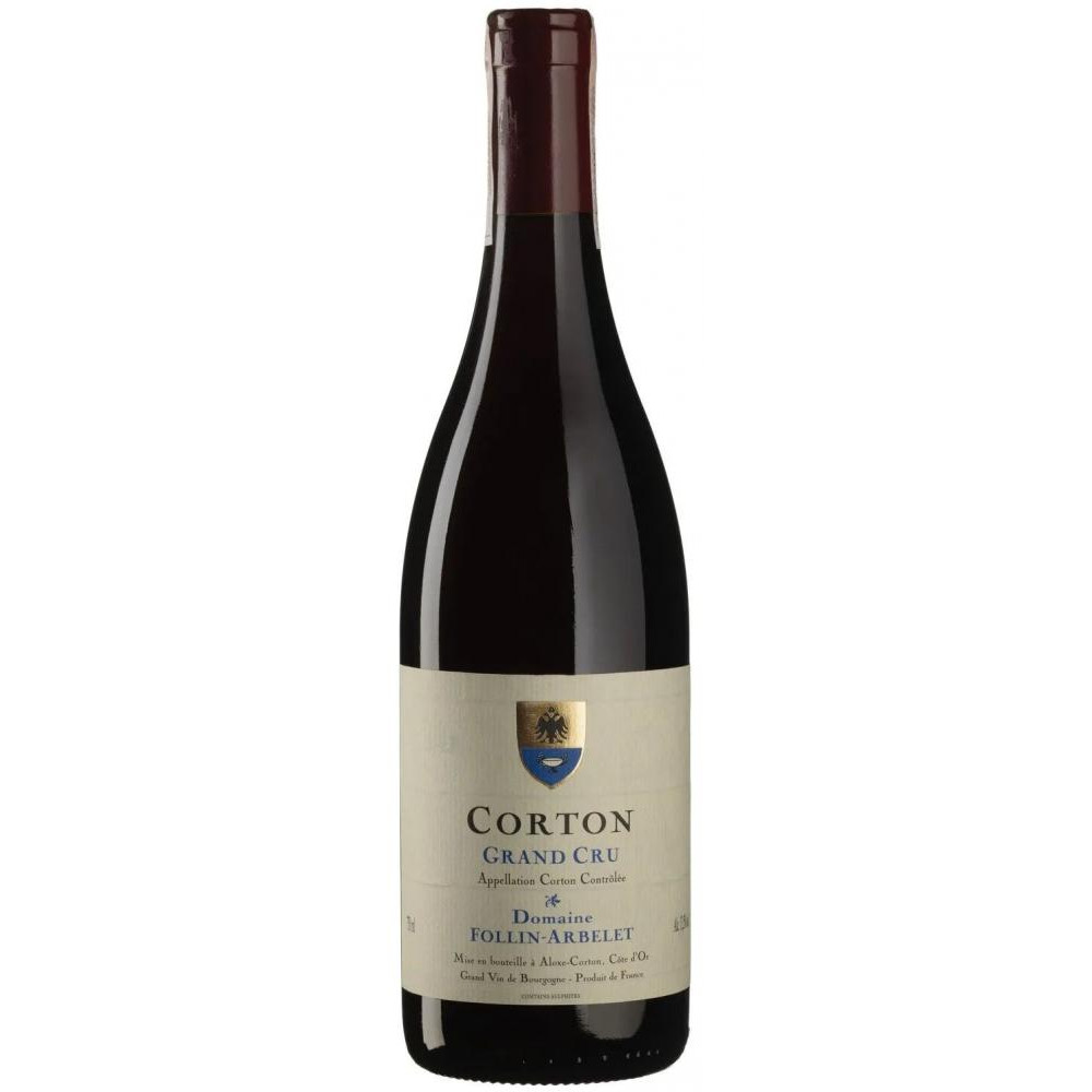 Domaine Follin Arbelet Вино  Corton Grand Cru червоне сухе 0.75 л (BWR3337) - зображення 1